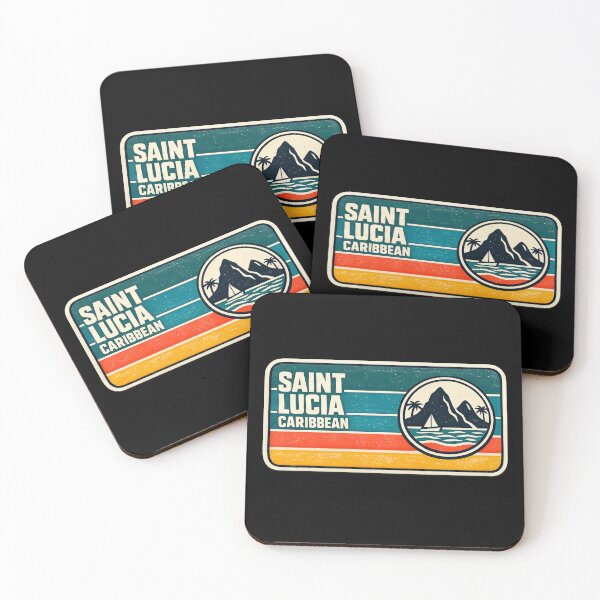 Item preview, Santa Lucía Caribe Vintage Pitons Paradise designed and sold by scicilysimonee.