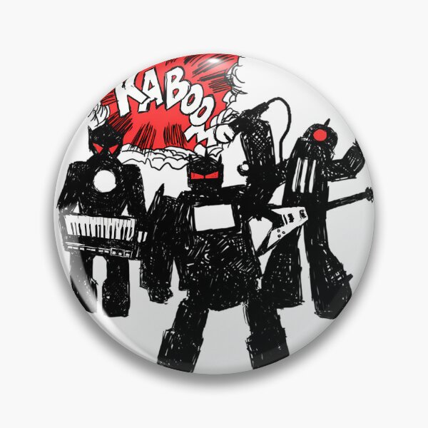 Item preview, Kaboom Robot Rock  designed and sold by ibrahimghani.