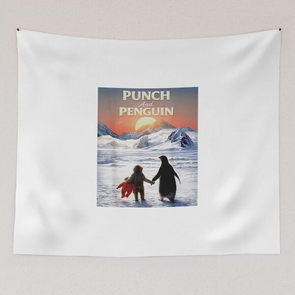 Item preview, Baby Monkey Punch And Penguin 2026 designed and sold by hargisnamocho.