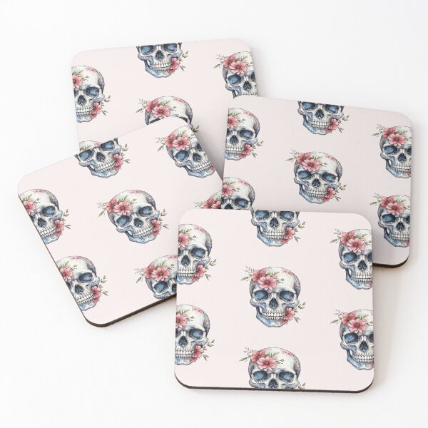 Item preview, Flower skull  designed and sold by emiliabuntz.