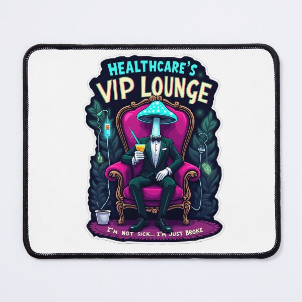 Item preview, Mushroom Man in Sharp Suit - Satirical Vibe - Dark Humor Art designed and sold by SpektroDesign.