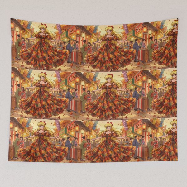 Item preview, Minako at an Autumn Festival designed and sold by Solace Sparkles.