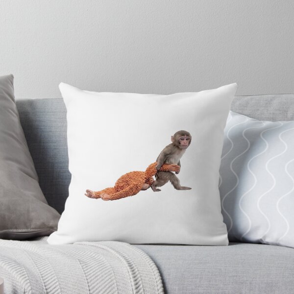 Item preview, Punch Baby Monkey Emotional Plush Toy Monkey designed and sold by hargisnamocho.