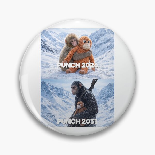 Item preview, Punch in 2026 and 2031 monkey meme designed and sold by hargisnamocho.