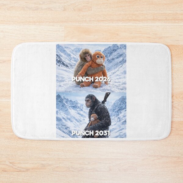 Item preview, Punch in 2026 and 2031 monkey meme designed and sold by hargisnamocho.
