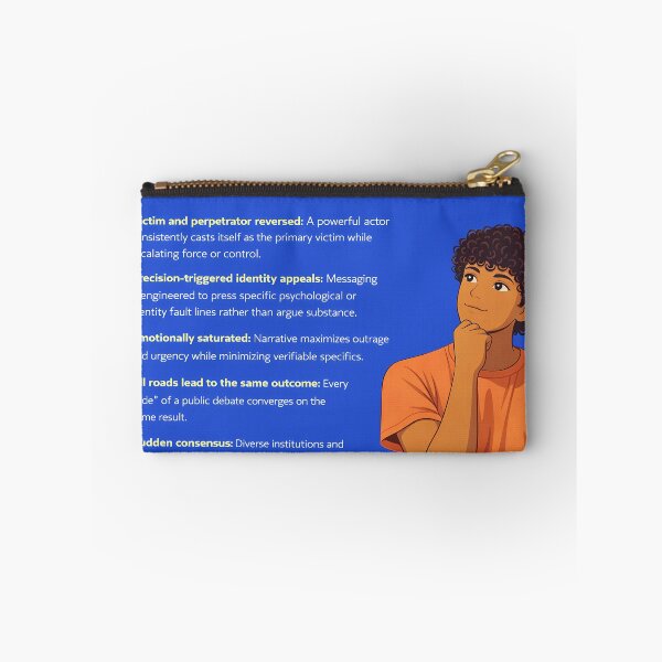 Item preview, How to Identify a Psyop (Blue) designed and sold by Bob's Art Shoppe.