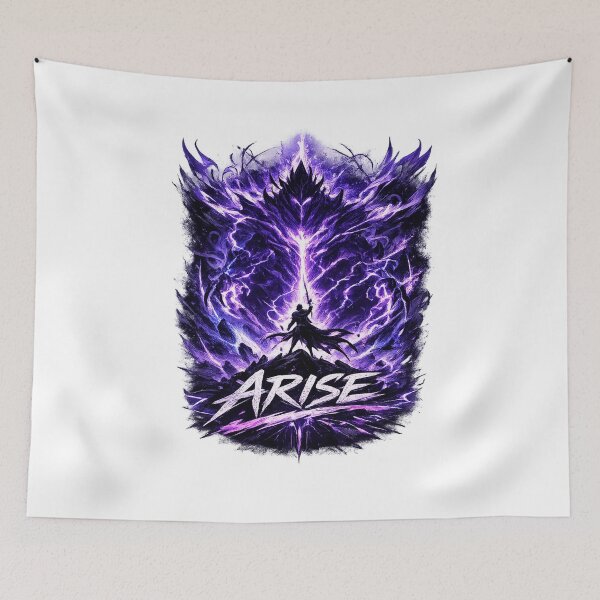Item preview, ARISE Dark Fantasy Warrior Power Graphic Design designed and sold by TheAllInStore.