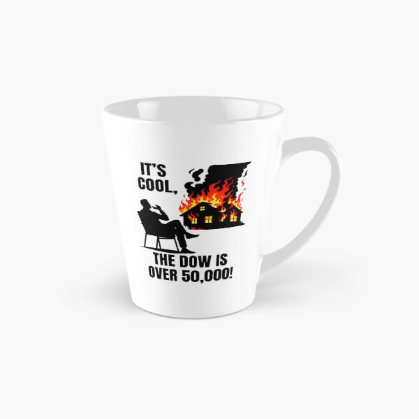 Item preview, The Dow Is Over 50000 Meme T-Shirt designed and sold by SAPAIDART.