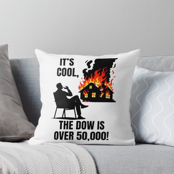 Item preview, The Dow Is Over 50000 Meme T-Shirt designed and sold by SAPAIDART.