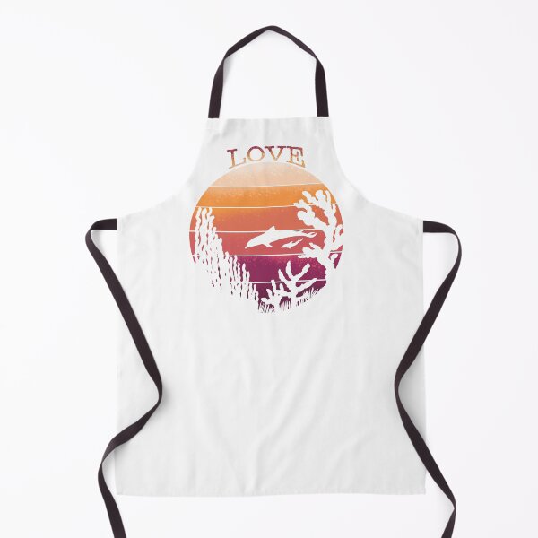 Item preview, Love Oceans Dolphin Sunset - Romantic Ocean Silhouette designed and sold by TheArtOfTreble.