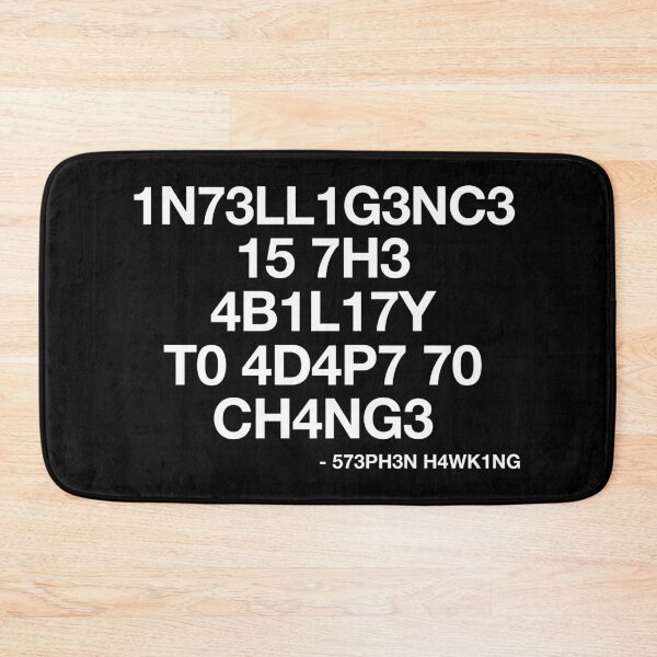 Item preview, Intelligence Is The Ability To Adapt To Change designed and sold by idalineverica.