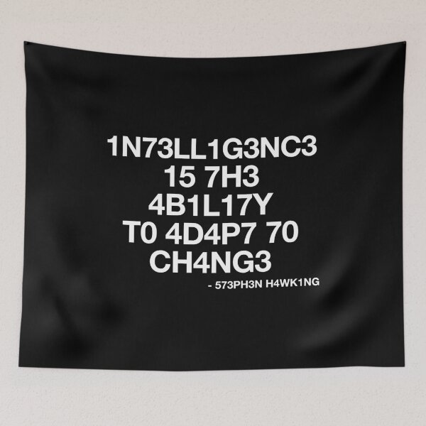 Item preview, Intelligence Is The Ability To Adapt To Change designed and sold by idalineverica.