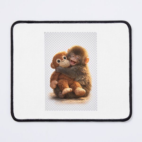 Item preview, Plush monkey Doll designed and sold by Ink & Attitude.