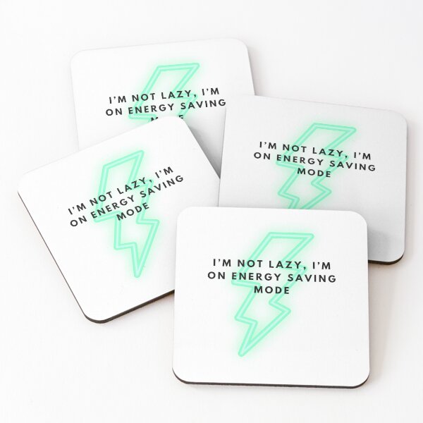 Item preview, I'm Not Lazy (Green Bolt)  designed and sold by xpowerdz.