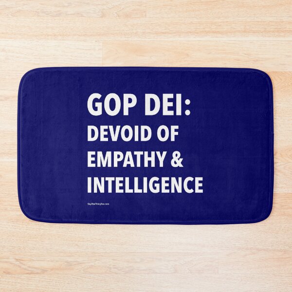 Item preview, GOP DEI: DEVOID OF EMPATHY & INTELLIGENCE designed and sold by Say The Thing Tee.