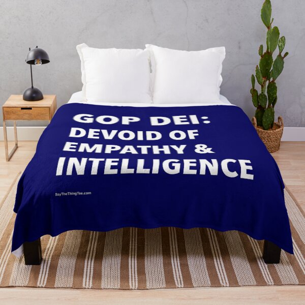 Item preview, GOP DEI: DEVOID OF EMPATHY & INTELLIGENCE designed and sold by Say The Thing Tee.