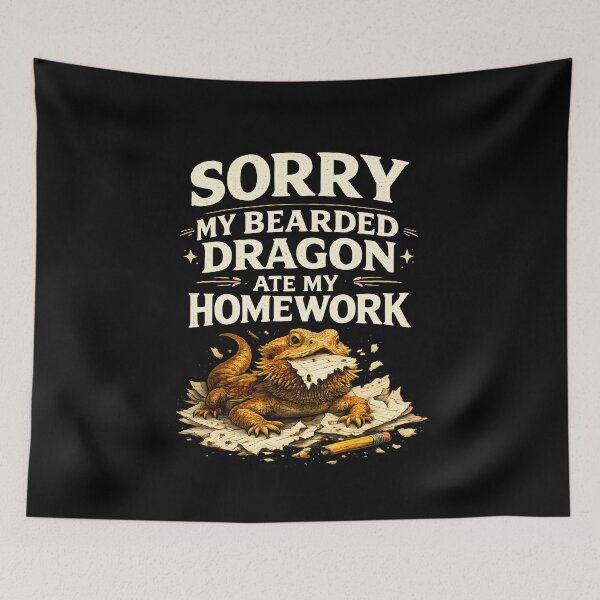 Item preview, Sorry my bearded dragon ate my homework designed and sold by JODYSMORGAN.