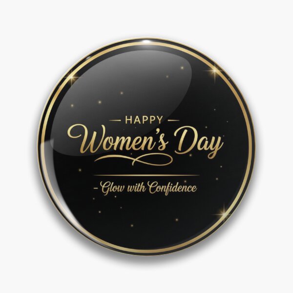 Item preview, Happy Women’s Day Glow Design designed and sold by PrintBreeze.