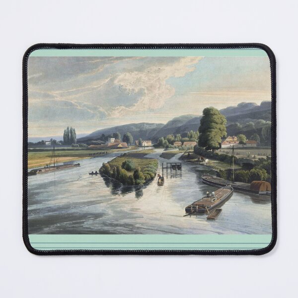 Item preview, View of Taplow from Maidenhead Bridge designed and sold by Malcolm Walker.