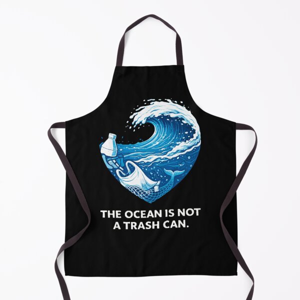 Item preview, The Ocean Is Not a Trash Can – Anti Plastic Pollution Environmental Design designed and sold by OrbitOfMind.