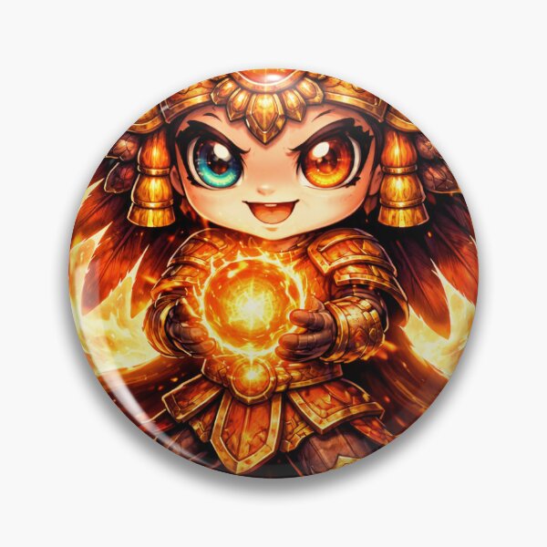 Item preview, Xiuhtecuhtli Flame Core – Chibi designed and sold by MexaPixel.