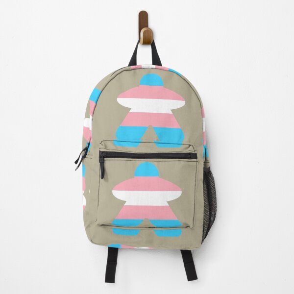 Item preview, Transgender Pride Flag Stripes Board Game Meeple designed and sold by TackyTime.