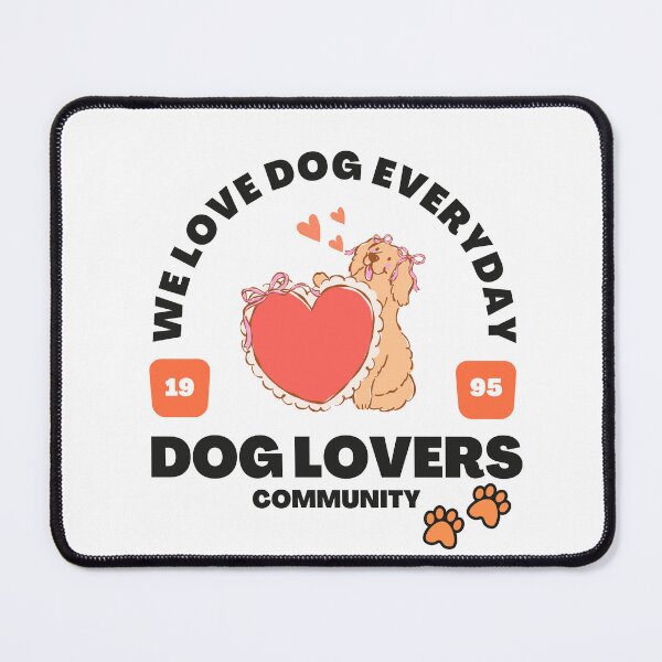 Item preview, We Love Dog Everyday Vintage Dog Kawaii Dog designed and sold by SushiShop1.
