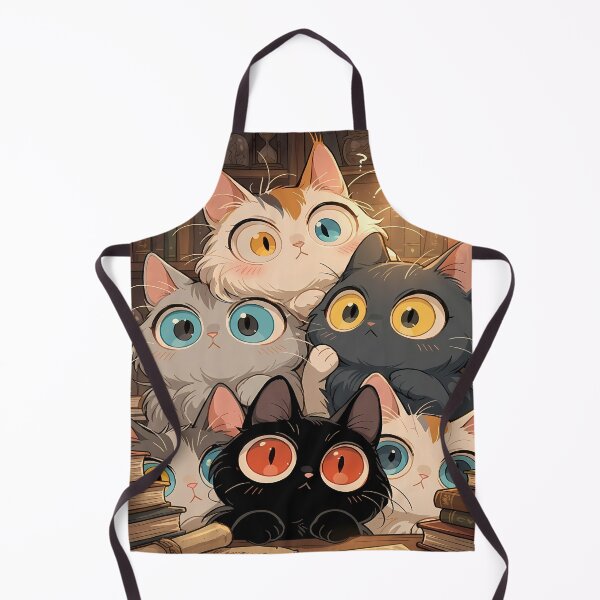 Item preview, Cartoon Cats in a Library designed and sold by Bappy888.