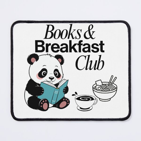 Item preview, Panda Reading Books Kawaii Panda Panda Breakfast  designed and sold by SushiShop1.
