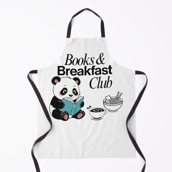 Item preview, Panda Reading Books Kawaii Panda Panda Breakfast designed and sold by SushiShop1.