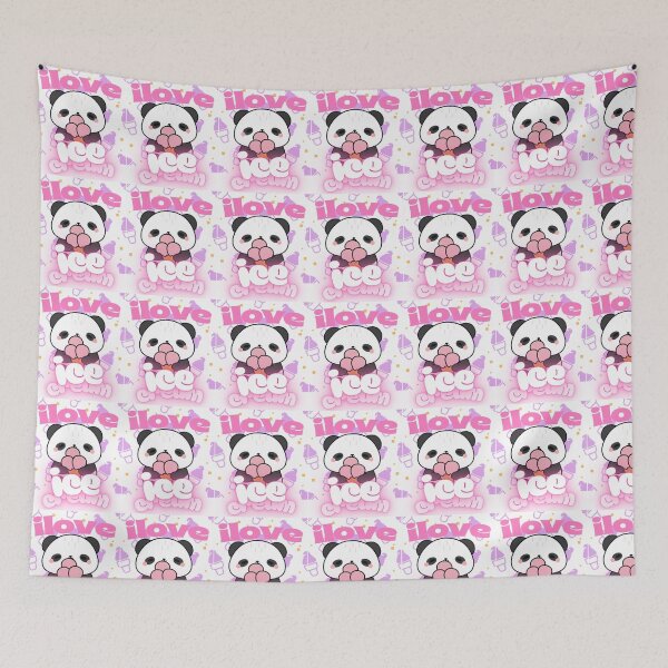 Item preview, Sweet Love Ice Cream Panda Kawaii Panda  designed and sold by SushiShop1.