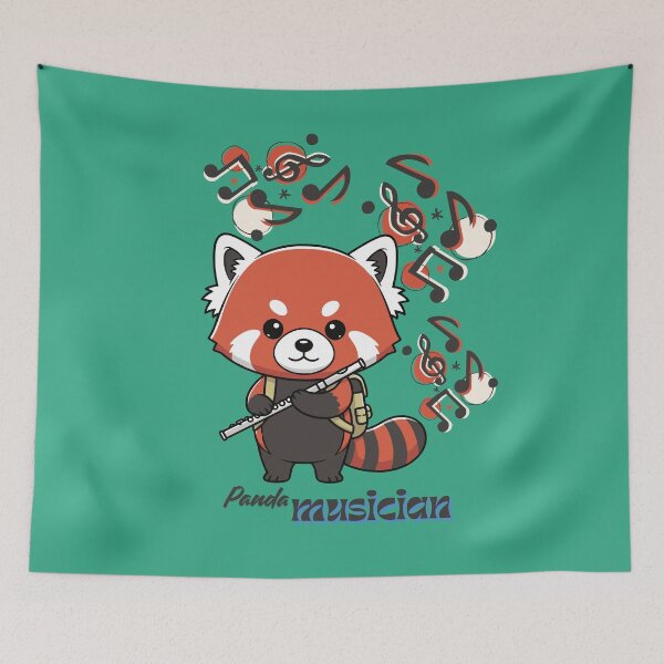 Item preview, Melody Explorer Red Panda Kawaii Red Panda  designed and sold by SushiShop1.