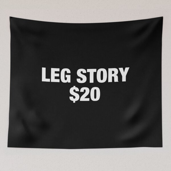 Item preview, Amputee Leg Story Humor Funny Quote - Leg Story 20$ designed and sold by idalineverica.