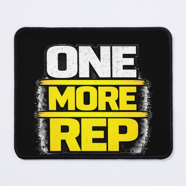 Item preview, One More Rep Gym Motivation Discipline Mindset Design designed and sold by Wolf Garage.
