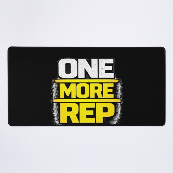 Item preview, One More Rep Gym Motivation Discipline Mindset Design designed and sold by Wolf Garage.