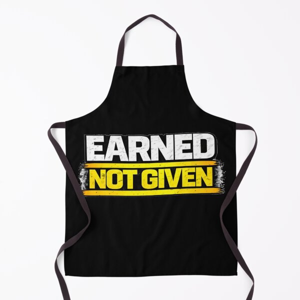Item preview, Earned Not Given Gym Motivation Discipline Mindset Design designed and sold by Wolf Garage.