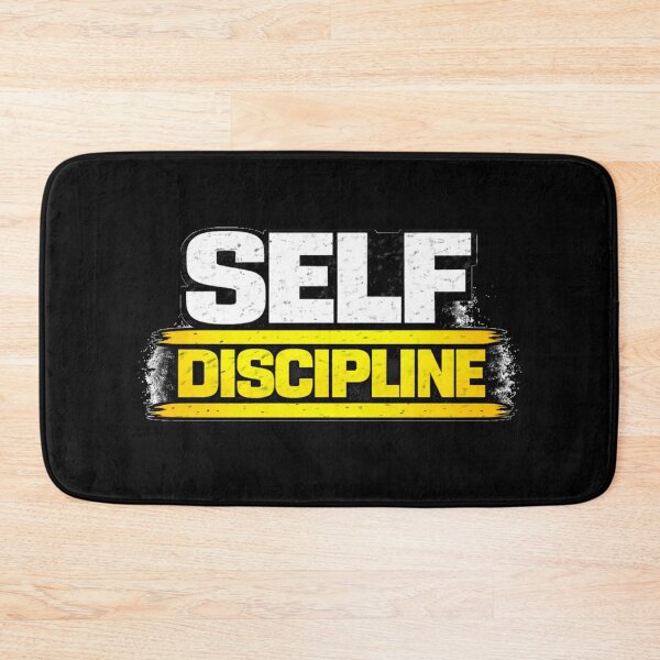 Item preview, Self Discipline Gym Motivation Discipline Mindset Design designed and sold by Wolf Garage.