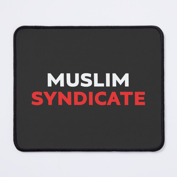Item preview, Muslim Syndicate - Bold Modern Islamic Streetwear Typography designed and sold by Miniature Store.