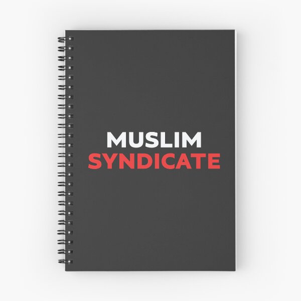 Item preview, Muslim Syndicate - Bold Modern Islamic Streetwear Typography designed and sold by Miniature Store.
