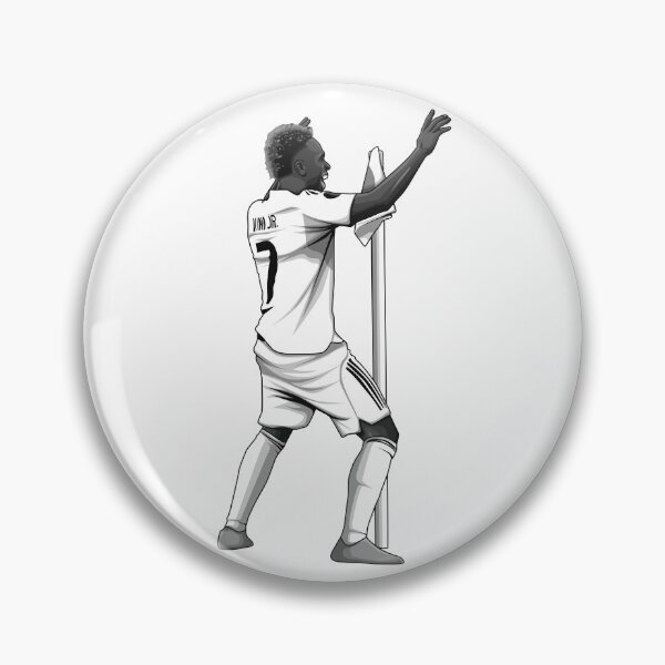 Item preview, Vinicius Jr. Black and White Version designed and sold by Aldduardo.