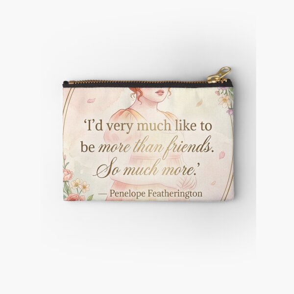 Item preview, I’d Like to Be More Than Friends – Penelope Featherington Romantic Quote designed and sold by Fandom Universe.