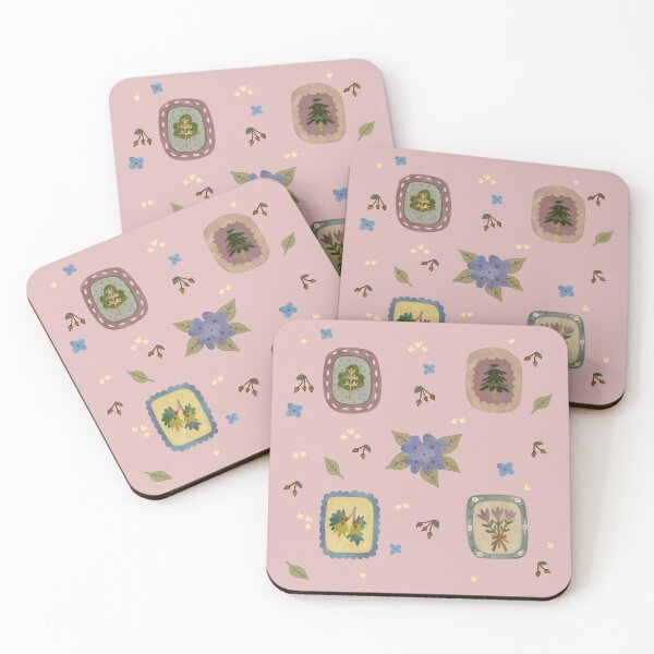 Item preview, Vintage Botanical Cameo & Stamp Collection designed and sold by Atelier Hoshibi.
