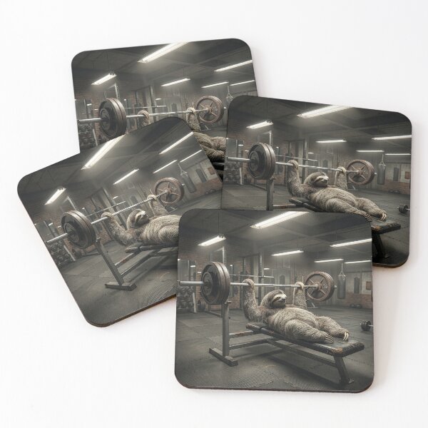 Item preview, Sloth Blasts His Pecs at the Gym designed and sold by Tridentulus.