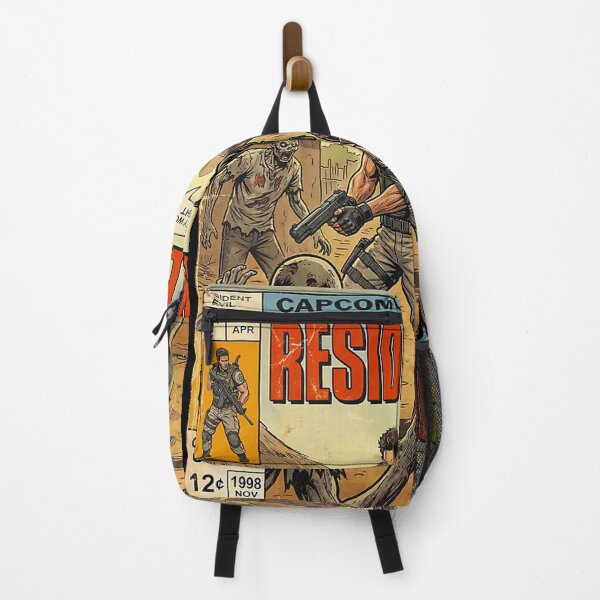Item preview, Resident Evil Chris Sheva Classic Comic Retro Gaming Art designed and sold by BoutiqueOhLaLa.