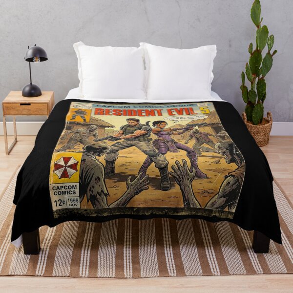 Item preview, Resident Evil Chris Sheva Classic Comic Retro Gaming Art designed and sold by BoutiqueOhLaLa.