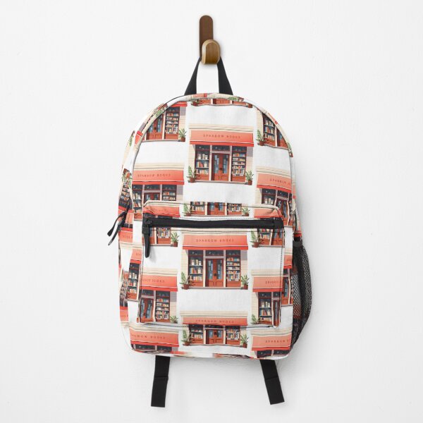 Item preview, Sparrow Bookstore Shop Facade Cute designed and sold by hvwajkwe46.