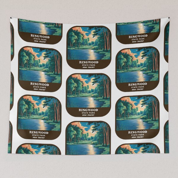 Item preview, Vintage Ringwood State Park (New Jersey) designed and sold by RabbitK.