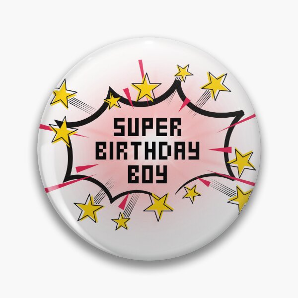 Item preview, SUPER Birthday Boy designed and sold by JessicasCraftyC.