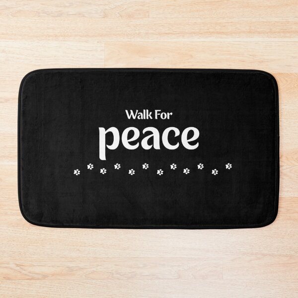 Item preview, Walk For Peace with Paw Prints designed and sold by JRice66.