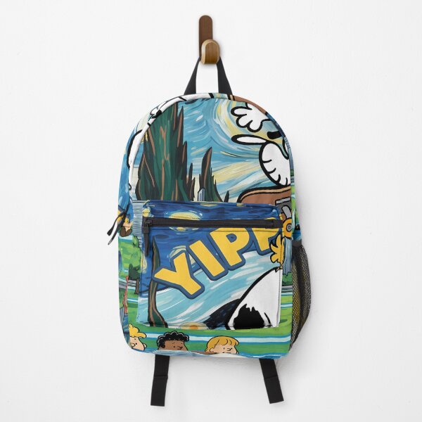 Item preview, Snoopy Skateboard Yippee Van Gogh Style designed and sold by Bensoncreatives.